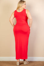 Load image into Gallery viewer, Plus Size Solid Basic Maxi Dress (CAPELLA)