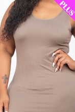 Load image into Gallery viewer, Plus Size Solid Basic Maxi Dress (CAPELLA)