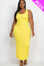 Load image into Gallery viewer, Plus Size Solid Basic Maxi Dress (CAPELLA)