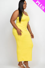 Load image into Gallery viewer, Plus Size Solid Basic Maxi Dress (CAPELLA)