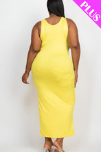 Load image into Gallery viewer, Plus Size Solid Basic Maxi Dress (CAPELLA)