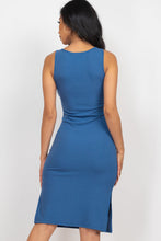 Load image into Gallery viewer, Ribbed Side Slit Tank Dress (CAPELLA)