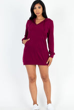 Load image into Gallery viewer, French Terry Hoodie Dress (CAPELLA)