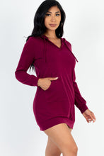 Load image into Gallery viewer, French Terry Hoodie Dress (CAPELLA)