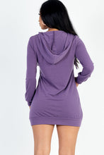 Load image into Gallery viewer, French Terry Hoodie Dress (CAPELLA)