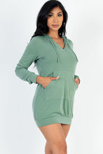 Load image into Gallery viewer, French Terry Hoodie Dress (CAPELLA)