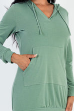 Load image into Gallery viewer, French Terry Hoodie Dress (CAPELLA)