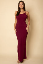 Load image into Gallery viewer, Ribbed Mermaid Hem Camisole Maxi Dress (CAPELLA)