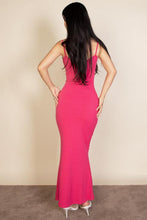 Load image into Gallery viewer, Ribbed Mermaid Hem Camisole Maxi Dress (CAPELLA)