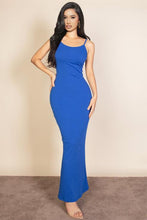 Load image into Gallery viewer, Ribbed Mermaid Hem Camisole Maxi Dress (CAPELLA)