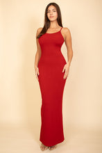 Load image into Gallery viewer, Ribbed Mermaid Hem Camisole Maxi Dress (CAPELLA)