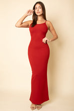 Load image into Gallery viewer, Ribbed Mermaid Hem Camisole Maxi Dress (CAPELLA)