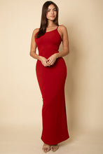 Load image into Gallery viewer, Ribbed Mermaid Hem Camisole Maxi Dress (CAPELLA)