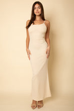 Load image into Gallery viewer, Ribbed Mermaid Hem Camisole Maxi Dress (CAPELLA)