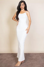 Load image into Gallery viewer, Ribbed Mermaid Hem Camisole Maxi Dress (CAPELLA)