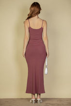 Load image into Gallery viewer, Ribbed Mermaid Hem Camisole Maxi Dress (CAPELLA)