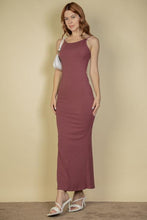 Load image into Gallery viewer, Ribbed Mermaid Hem Camisole Maxi Dress (CAPELLA)