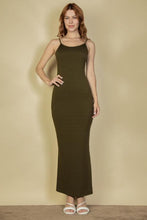Load image into Gallery viewer, Ribbed Mermaid Hem Camisole Maxi Dress (CAPELLA)