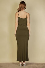 Load image into Gallery viewer, Ribbed Mermaid Hem Camisole Maxi Dress (CAPELLA)