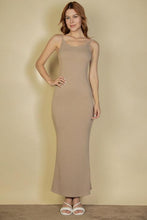 Load image into Gallery viewer, Ribbed Mermaid Hem Camisole Maxi Dress (CAPELLA)