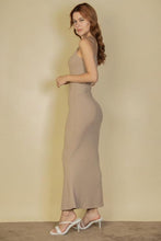 Load image into Gallery viewer, Ribbed Mermaid Hem Camisole Maxi Dress (CAPELLA)