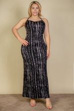 Load image into Gallery viewer, Plus Size Tie Dye Printed Cami Bodycon Maxi Dress (CAPELLA)