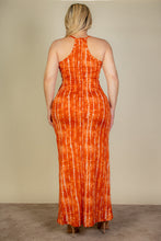 Load image into Gallery viewer, Plus Size Tie Dye Printed Cami Bodycon Maxi Dress (CAPELLA)