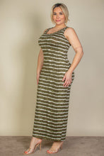 Load image into Gallery viewer, Plus Size Tie Dye Printed Tank Bodycon Maxi Dress (CAPELLA)