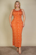 Load image into Gallery viewer, Plus Size Tie Dye Printed Tank Bodycon Maxi Dress (CAPELLA)