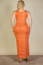 Load image into Gallery viewer, Plus Size Tie Dye Printed Tank Bodycon Maxi Dress (CAPELLA)