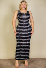 Load image into Gallery viewer, Plus Size Tie Dye Printed Tank Bodycon Maxi Dress (CAPELLA)