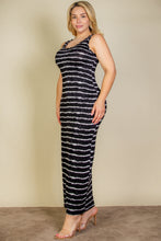 Load image into Gallery viewer, Plus Size Tie Dye Printed Tank Bodycon Maxi Dress (CAPELLA)