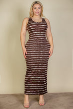 Load image into Gallery viewer, Plus Size Tie Dye Printed Tank Bodycon Maxi Dress (CAPELLA)