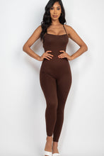 Load image into Gallery viewer, Criss-Cross Open Back Bodycon Jumpsuit (CAPELLA)