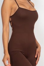 Load image into Gallery viewer, Criss-Cross Open Back Bodycon Jumpsuit (CAPELLA)