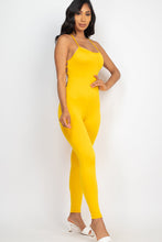 Load image into Gallery viewer, Criss-Cross Open Back Bodycon Jumpsuit (CAPELLA)