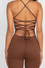 Load image into Gallery viewer, Criss-Cross Open Back Bodycon Jumpsuit (CAPELLA)