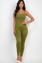 Load image into Gallery viewer, Criss-Cross Open Back Bodycon Jumpsuit (CAPELLA)