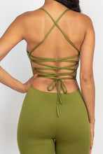 Load image into Gallery viewer, Criss-Cross Open Back Bodycon Jumpsuit (CAPELLA)