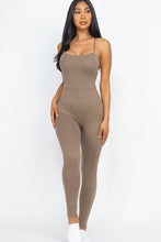 Load image into Gallery viewer, Criss-Cross Open Back Bodycon Jumpsuit (CAPELLA)