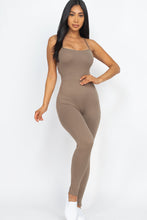 Load image into Gallery viewer, Criss-Cross Open Back Bodycon Jumpsuit (CAPELLA)