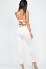 Load image into Gallery viewer, Criss-Cross Open Back Bodycon Jumpsuit (CAPELLA)