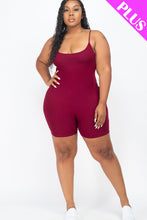 Load image into Gallery viewer, Plus Ribbed Bodycon Romper (CAPELLA)