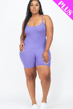 Load image into Gallery viewer, Plus Ribbed Bodycon Romper (CAPELLA)