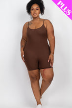Load image into Gallery viewer, Plus Ribbed Bodycon Romper (CAPELLA)