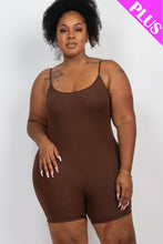 Load image into Gallery viewer, Plus Ribbed Bodycon Romper (CAPELLA)