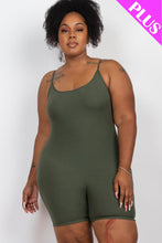 Load image into Gallery viewer, Plus Ribbed Bodycon Romper (CAPELLA)