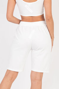 French Terry Bermuda Shorts (CAPELLA)
