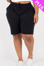 Load image into Gallery viewer, Plus Size French Terry Bermuda Shorts (CAPELLA)