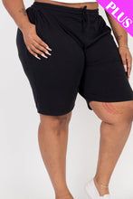 Load image into Gallery viewer, Plus Size French Terry Bermuda Shorts (CAPELLA)
